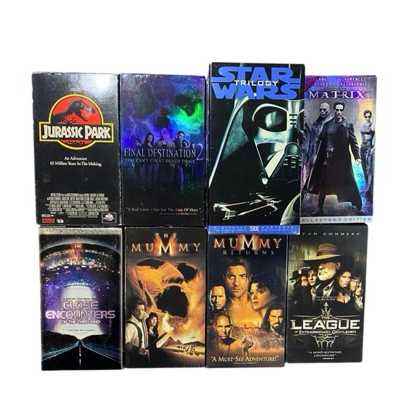Vintage Action / Sci-fi / Thriller VHS Movie Lot - Picture 1 of 2